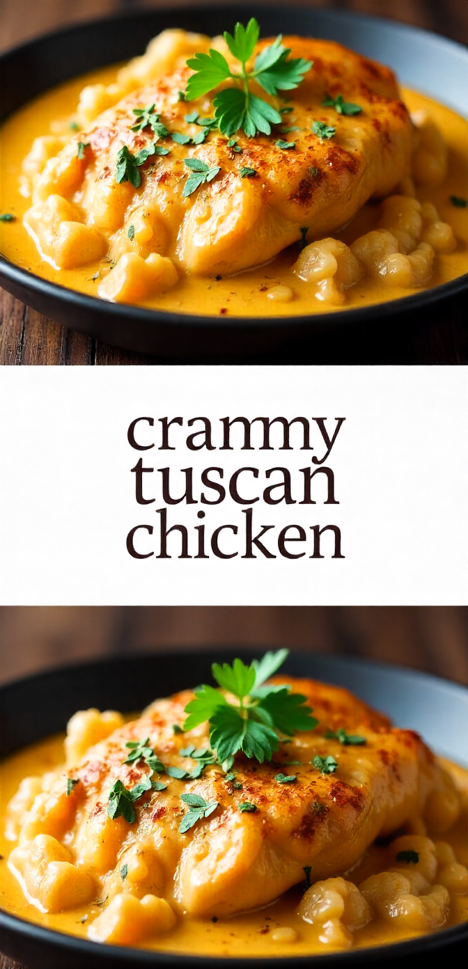 Creamy Tuscan Chicken