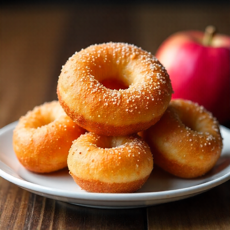 Apple Cider Doughnut Holes