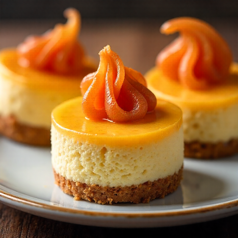 Mini Churro Cheesecake Shots