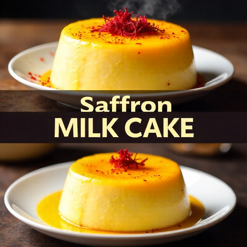 Saffron Milk Cake