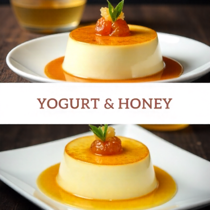 Yogurt & Honey Panna Cotta