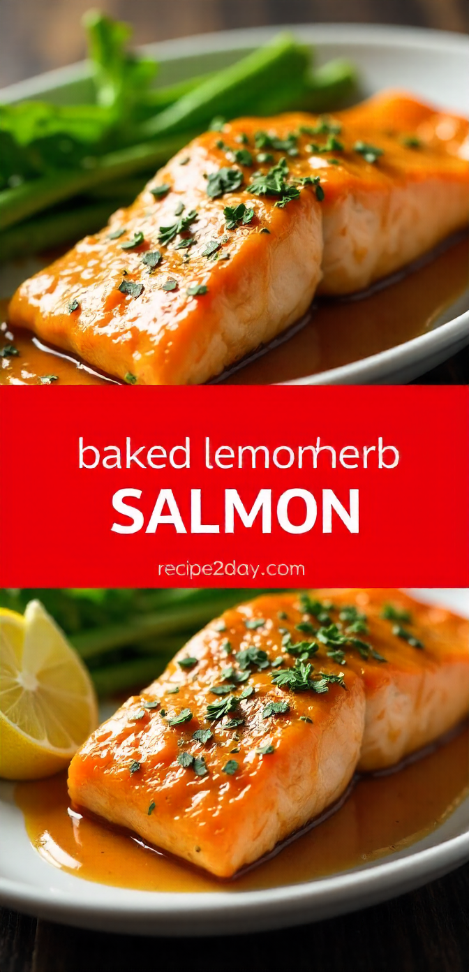Baked Lemon Herb Salmon