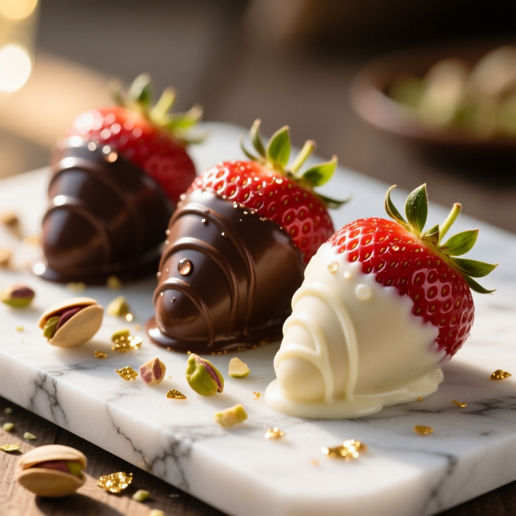 Chocolate-Dipped Strawberries