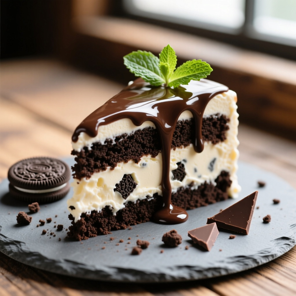 Oreo Ice Cream Cake
