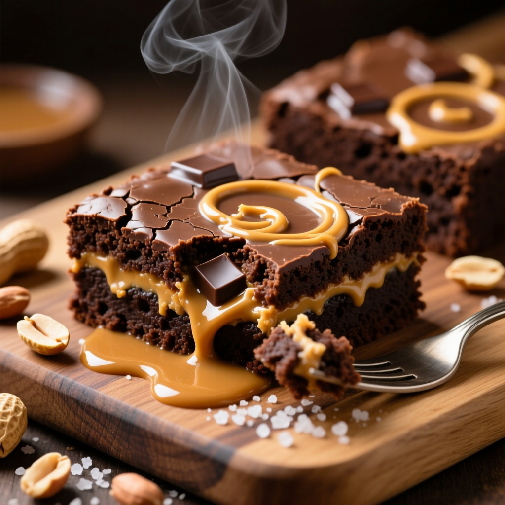 Peanut Butter Brownies