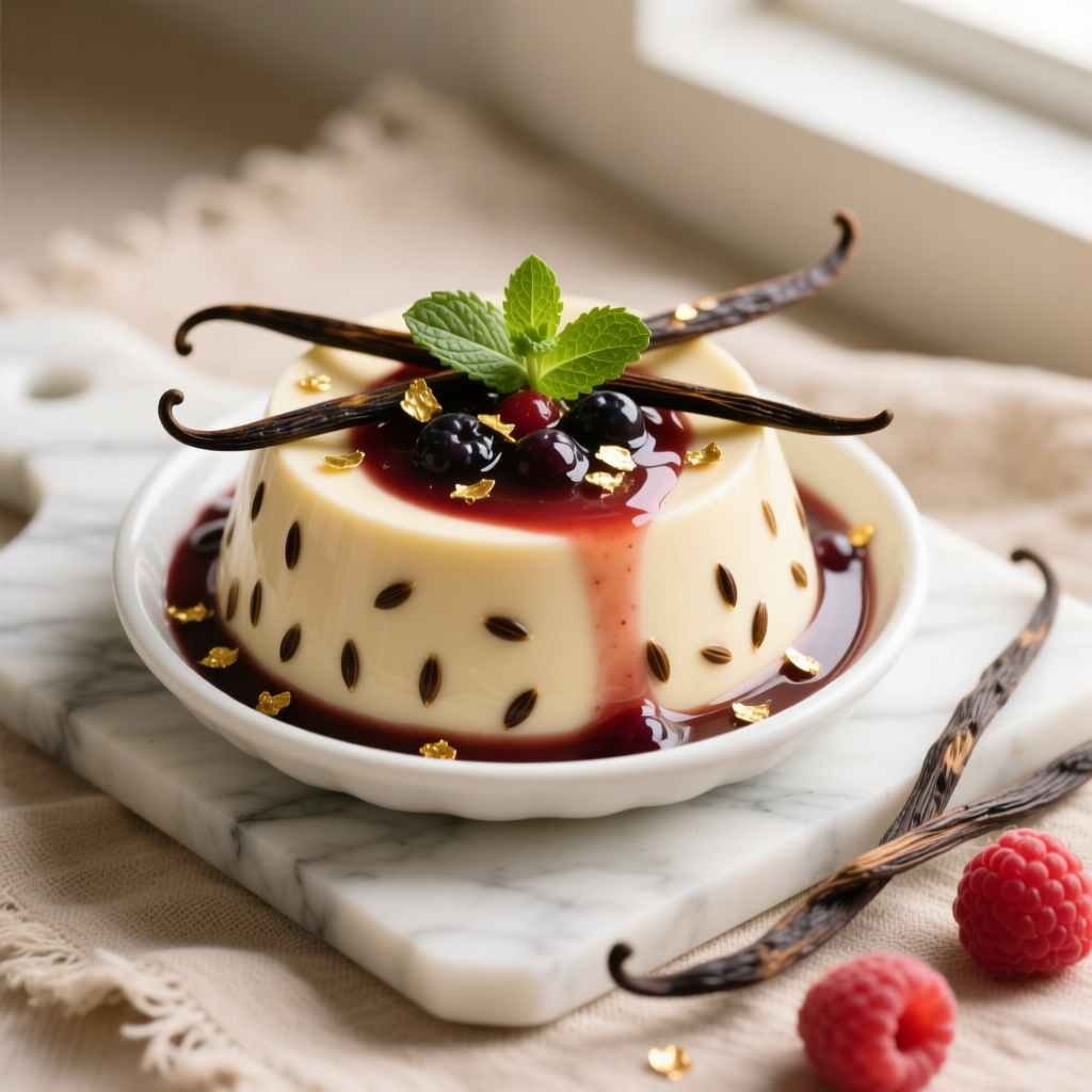 Vanilla Bean Panna Cotta