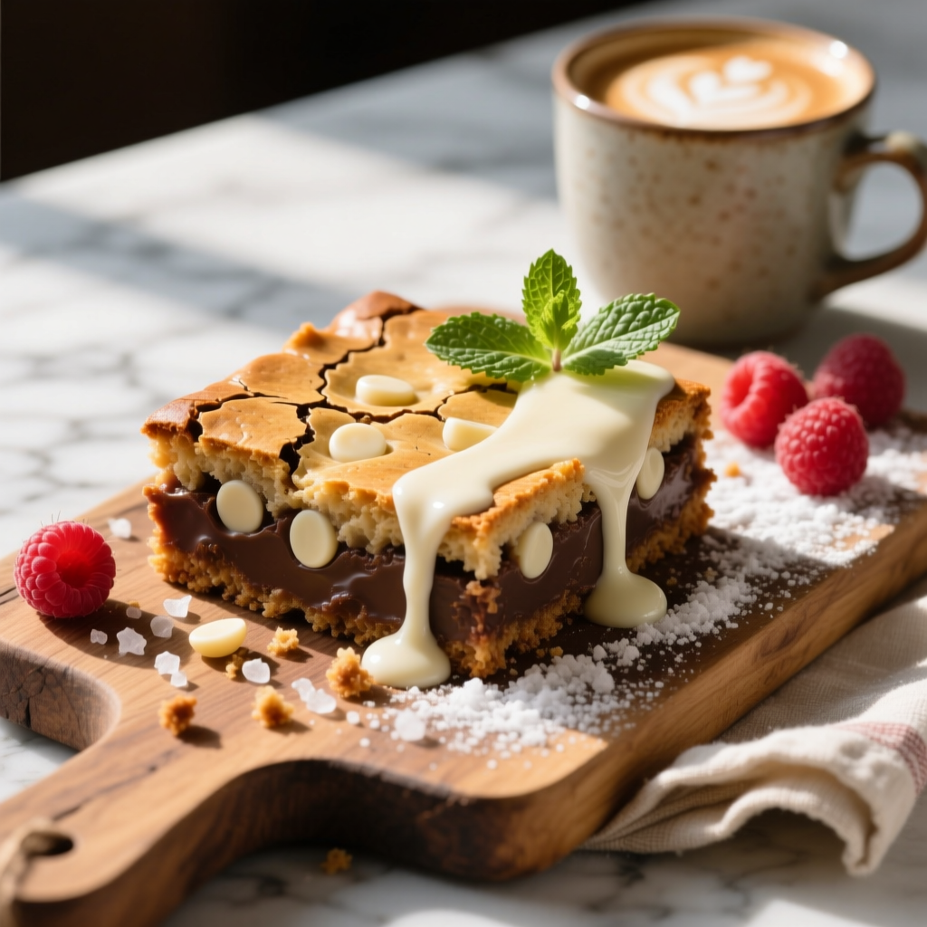 White Chocolate Blondies